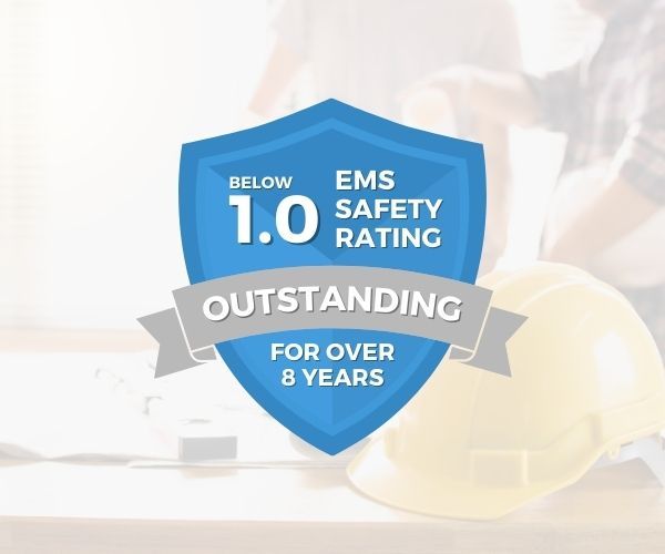 Outstanding EMS Safety Rating